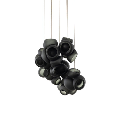 Ursa Bubbles Cluster Glass Pendant Light