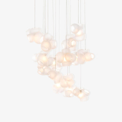 Ursa Bubbles Cluster Glass Pendant Light