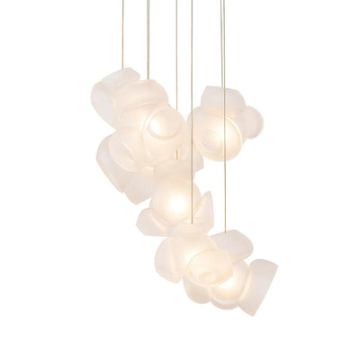 Ursa Bubbles Cluster Glass Pendant Light