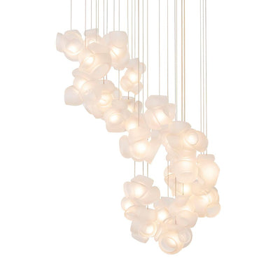 Ursa Bubbles Cluster Glass Pendant Light