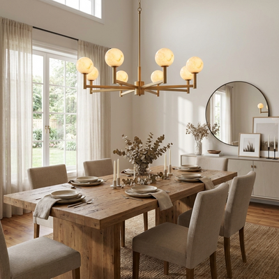 Corleigh Alabaster Chandelier