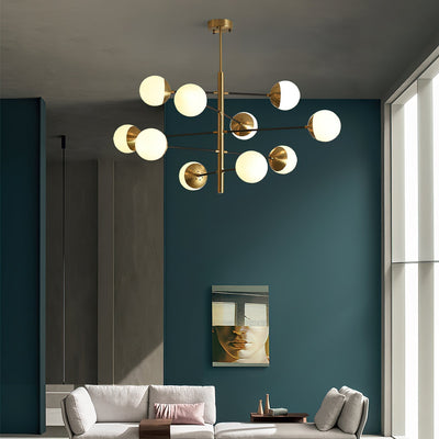Celisissa Glass Chandelier
