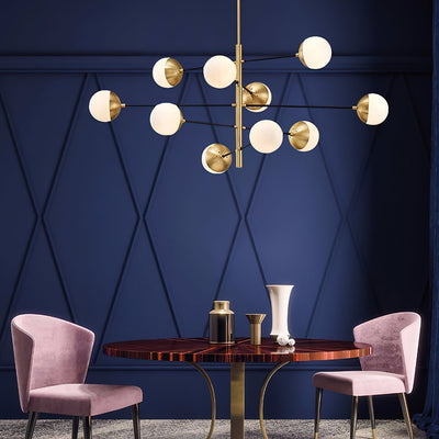Celisissa Glass Chandelier