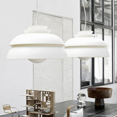 Novenu White Scandinavian Pendant Lamp