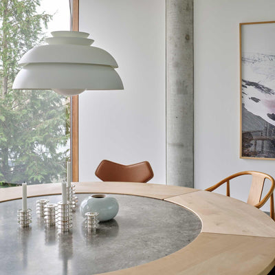 Novenu White Scandinavian Pendant Lamp
