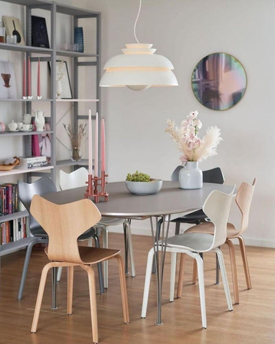 Novenu White Scandinavian Pendant Lamp