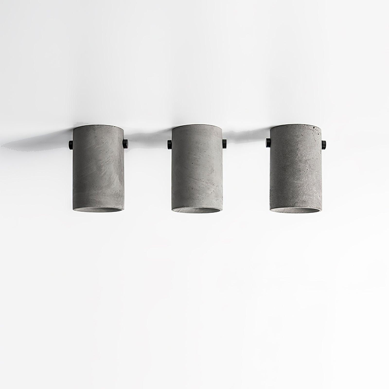 Berion Modern Minimalist Concrete Ceiling Lamp