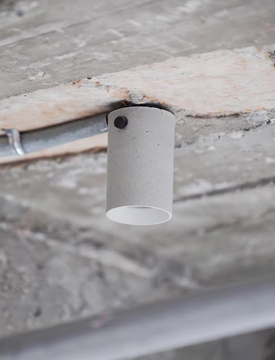 Berion Modern Minimalist Concrete Ceiling Lamp