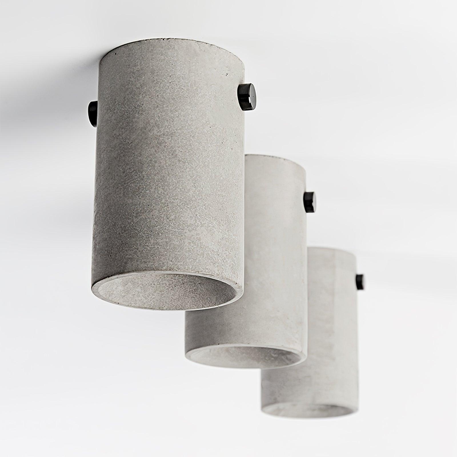 Berion Modern Minimalist Concrete Ceiling Lamp