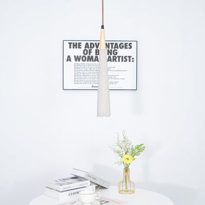 Lirixon Pendant Lamp Concrete Pleated