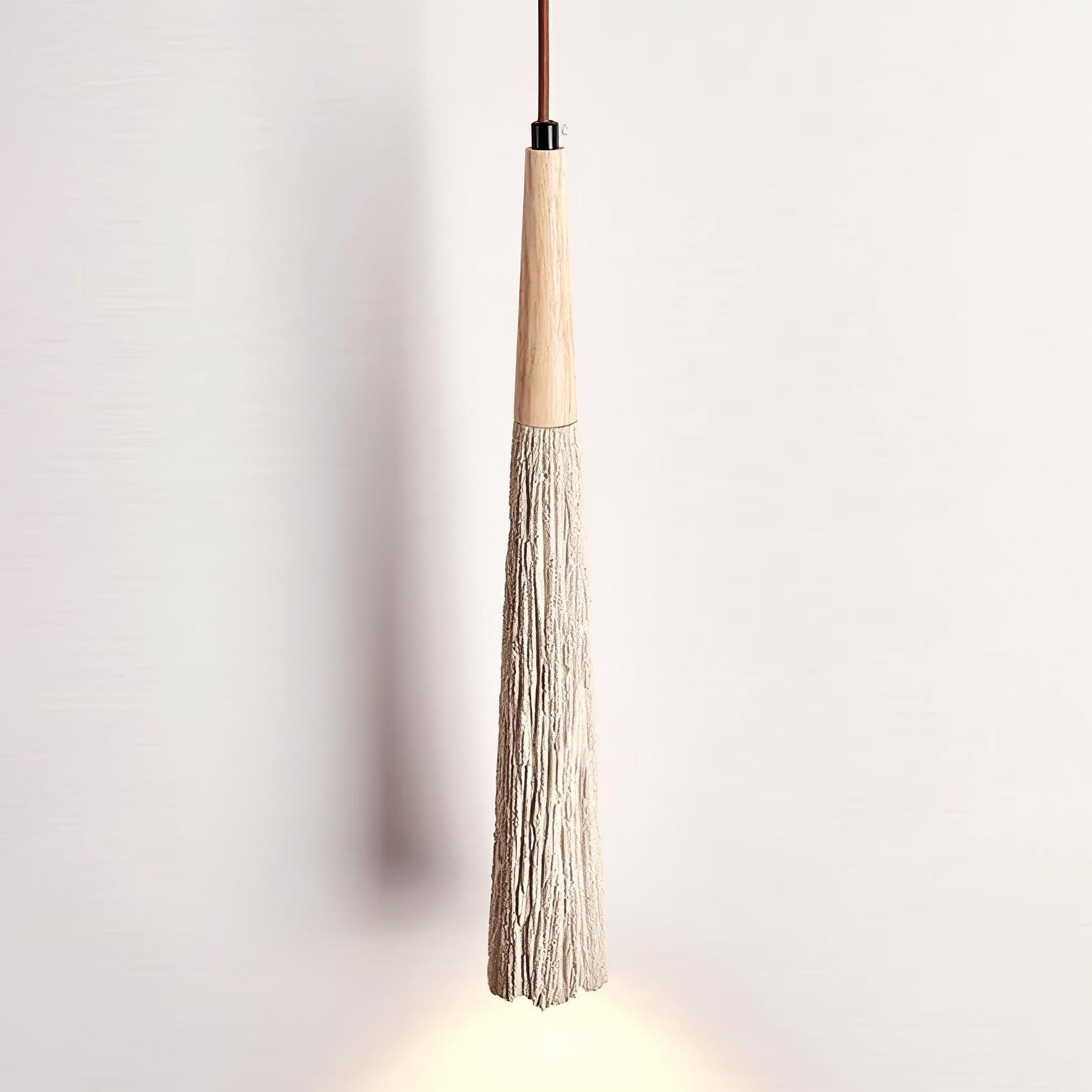 Lirixon Pendant Lamp Concrete Pleated