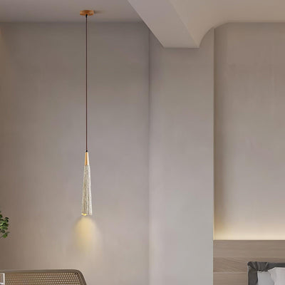 Lirixon Pendant Lamp Concrete Pleated