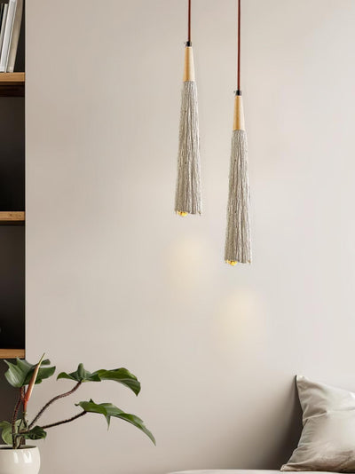 Lirixon Pendant Lamp Concrete Pleated