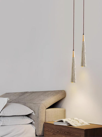 Lirixon Pendant Lamp Concrete Pleated