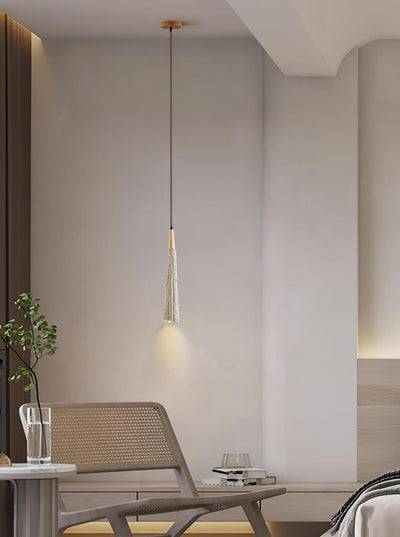 Lirixon Pendant Lamp Concrete Pleated