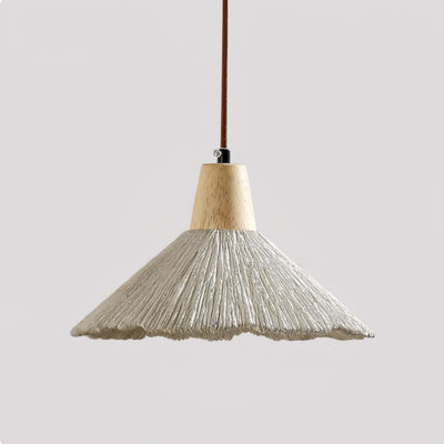 Lirixon Pendant Lamp Concrete Pleated