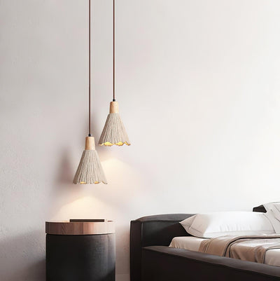 Lirixon Pendant Lamp Concrete Pleated