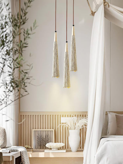 Lirixon Pendant Lamp Concrete Pleated