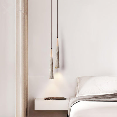 Lirixon Pendant Lamp Concrete Pleated