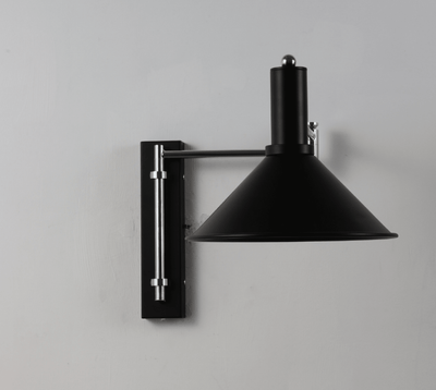 Cone Swing Arm Wall Sconce
