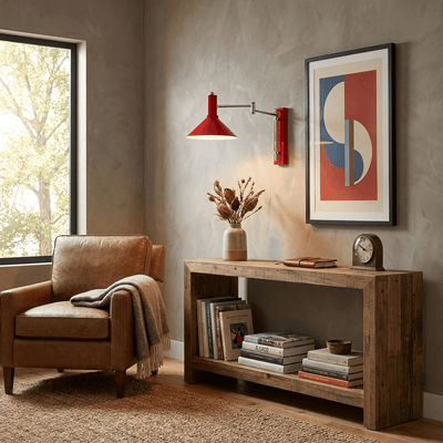 Cone Swing Arm Wall Sconce