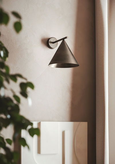 Forgecone Rustic Cone Wall Light