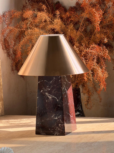 Conic Marble Table Lamp