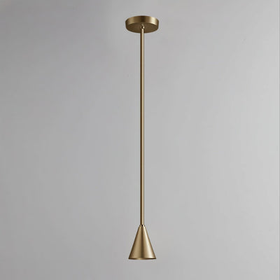 Cutheion Modern Minimalist Brass Pendant Light