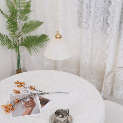 Alberise Minimalist Alabaster Pendant Light