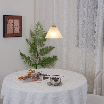 Alberise Minimalist Alabaster Pendant Light