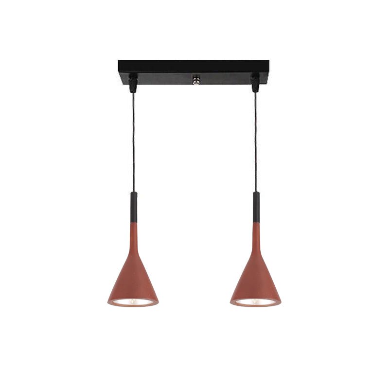 Veyloth Conical Concrete Pendant Light