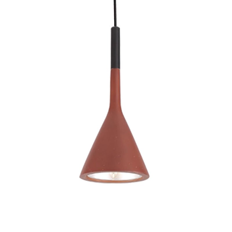 Veyloth Conical Concrete Pendant Light