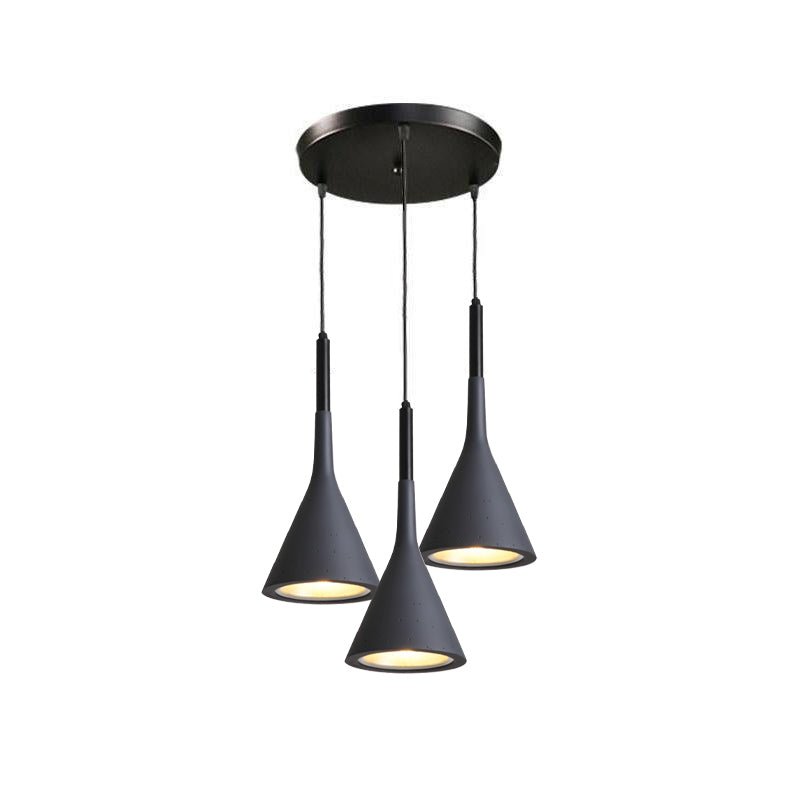 Veyloth Conical Concrete Pendant Light