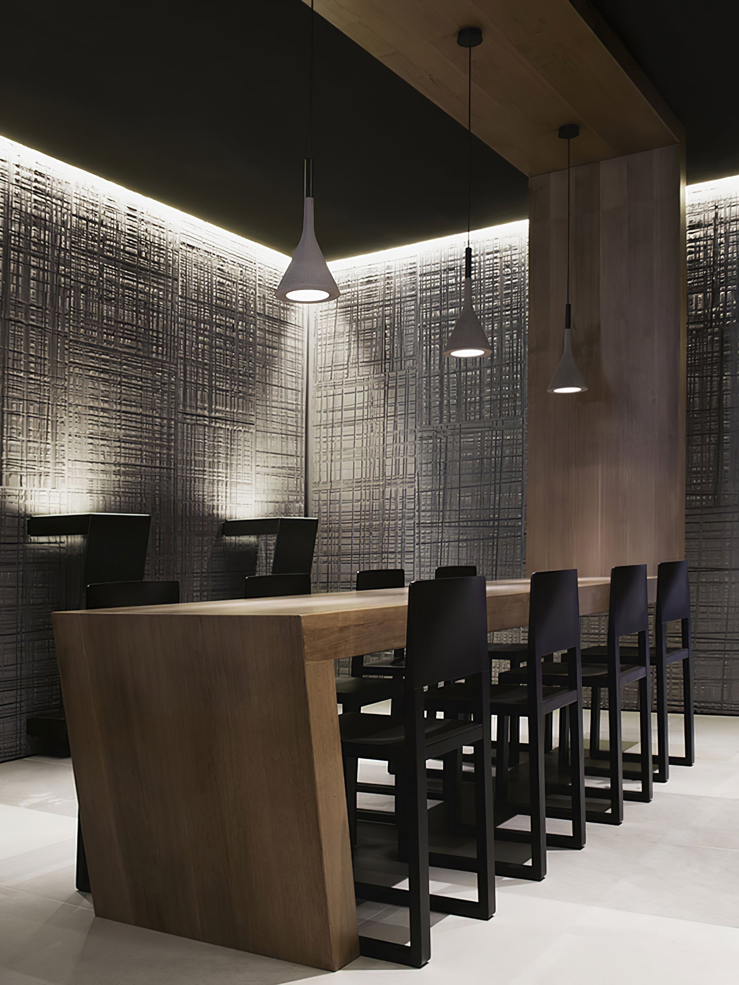 Veyloth Conical Concrete Pendant Light