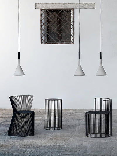 Veyloth Conical Concrete Pendant Light