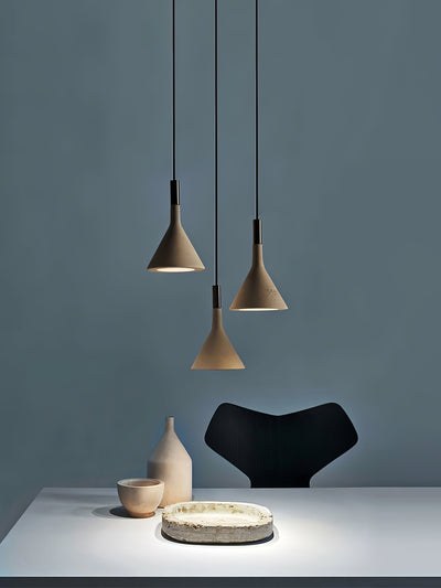 Veyloth Conical Concrete Pendant Light
