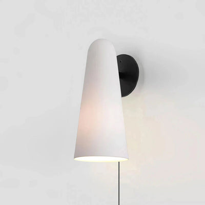 Velivira Conical Glass Wall Light