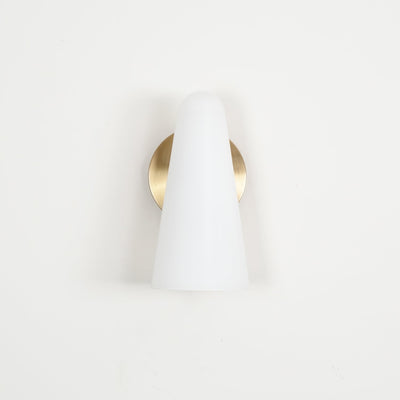 Velivira Conical Glass Wall Light