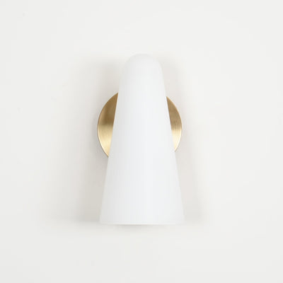 Velivira Conical Glass Wall Light