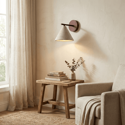 Valorenne Travertine Wall Light