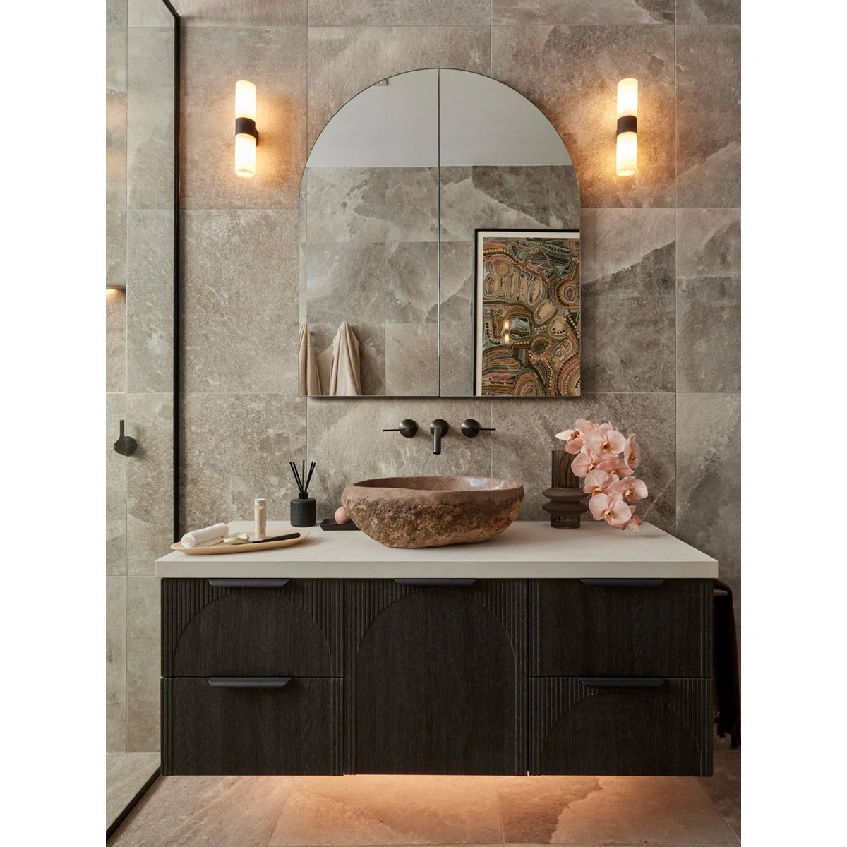 Alight Alabaster Wall Lamp
