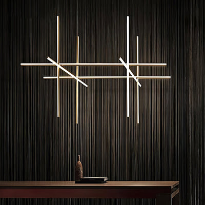 Renorelle Crossbeam Linear Chandelier