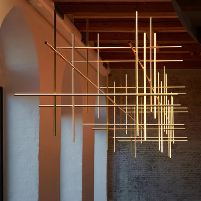Renorelle Crossbeam Linear Chandelier