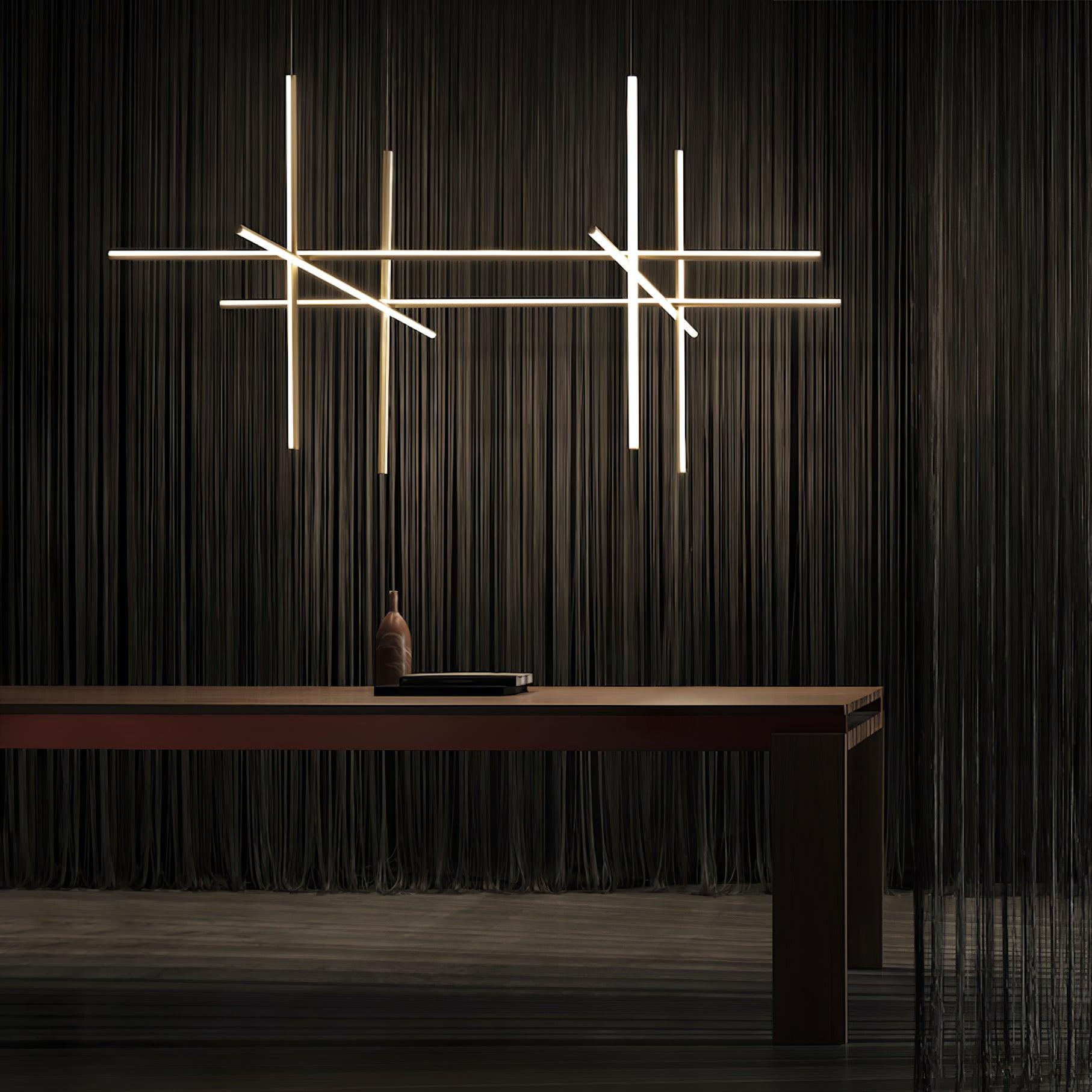 Renorelle Crossbeam Linear Chandelier