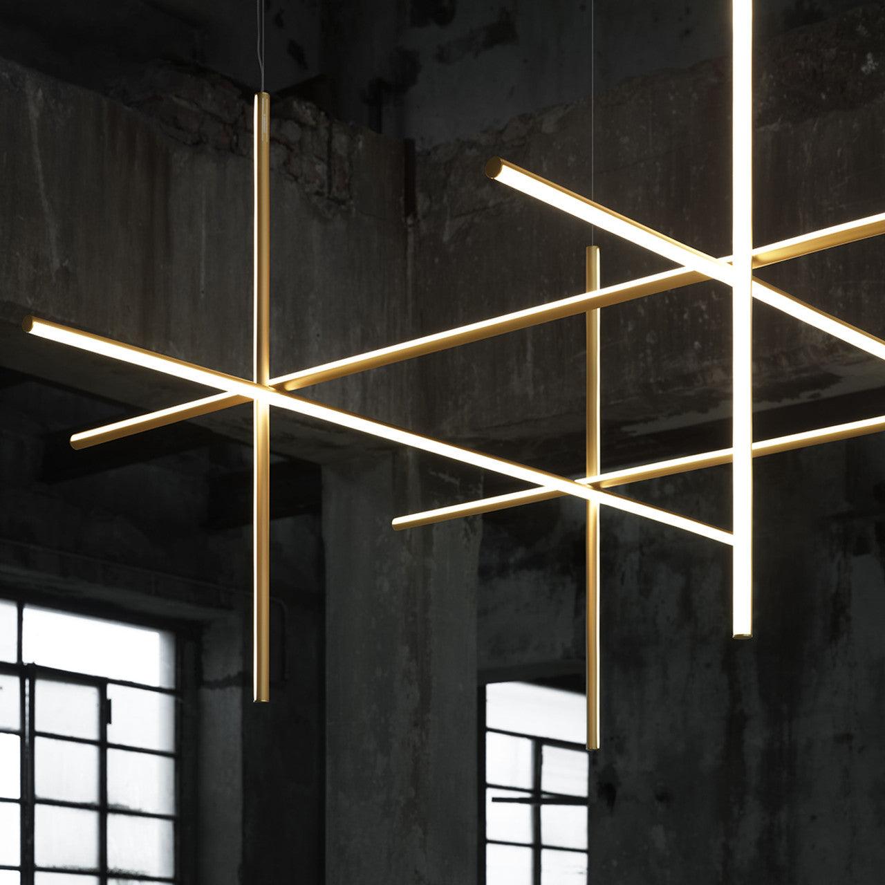 Renorelle Crossbeam Linear Chandelier