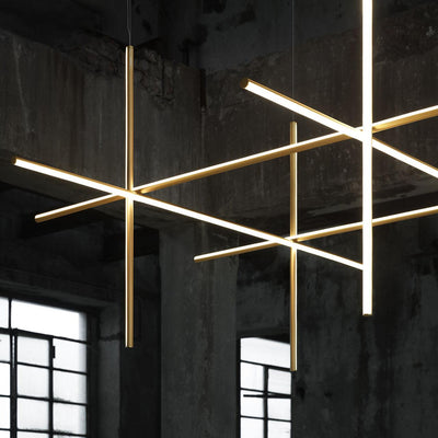 Renorelle Crossbeam Linear Chandelier