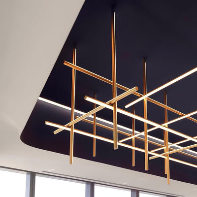 Renorelle Crossbeam Linear Chandelier