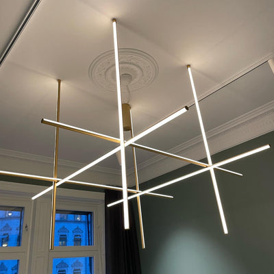 Renorelle Crossbeam Linear Chandelier