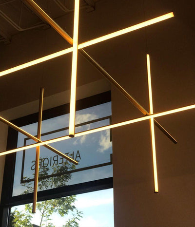 Renorelle Crossbeam Linear Chandelier