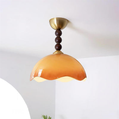 Syraeia Nordic Art Coral Glass Ceiling Lamp